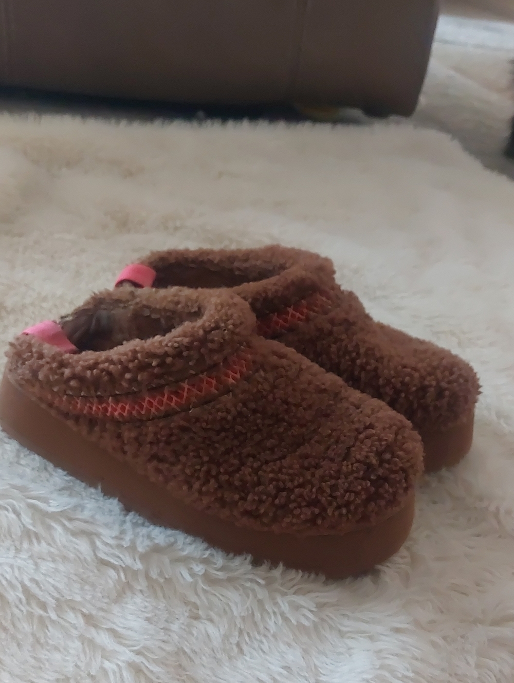 UGG Tazman Fleece Slip Ons